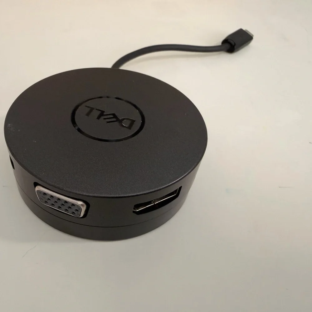 Dell Black Circular Multi-Port Hub